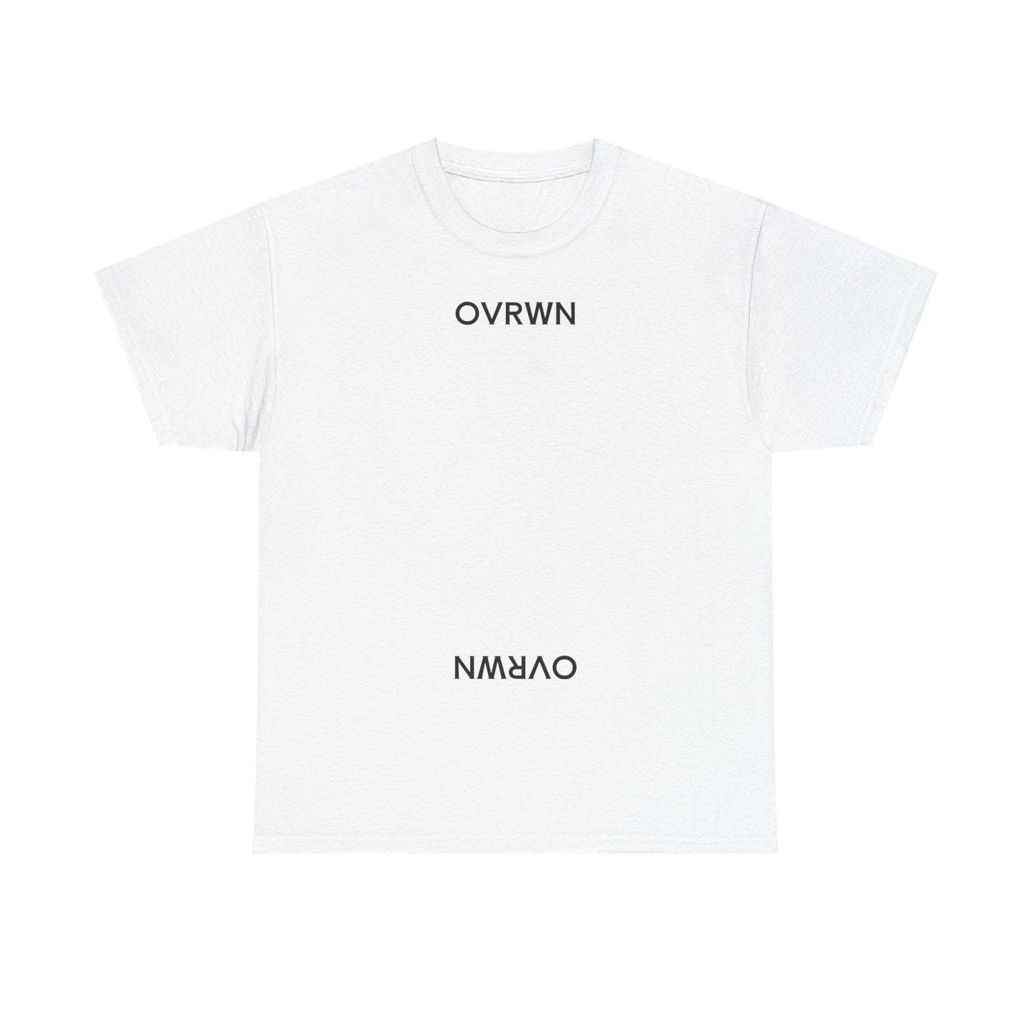 OVRWN Mirrored Logo Tee