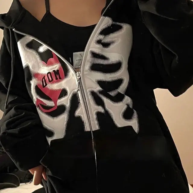 OVRWN Zip-Up Vamp Hoodie