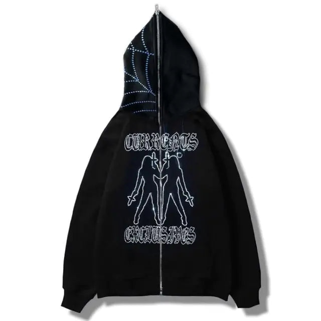 OVRWN Zip-Up Vamp Hoodie