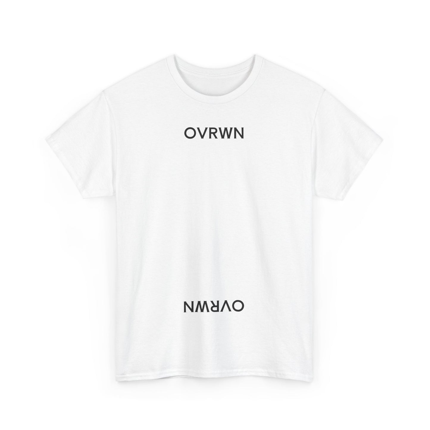 OVRWN Mirrored Logo Tee