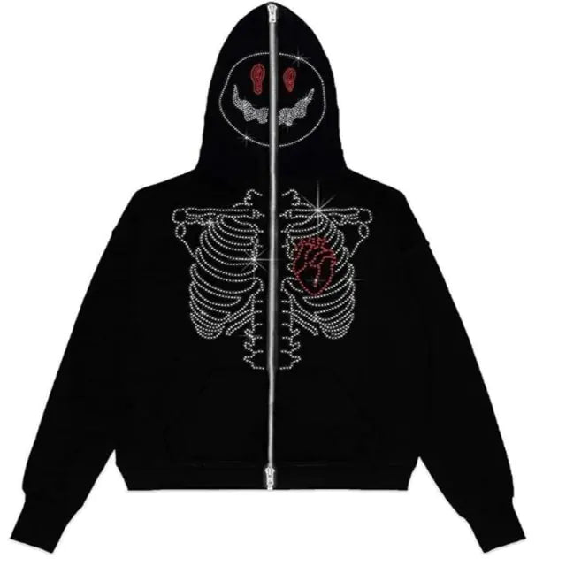 OVRWN Zip-Up Vamp Hoodie